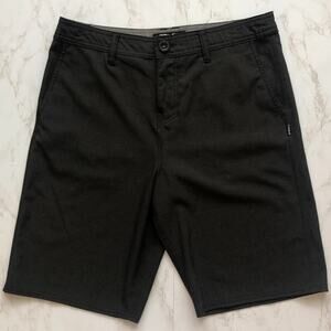 O'Neill Mens Black Quick Dry Hybrid Shorts, Size 30